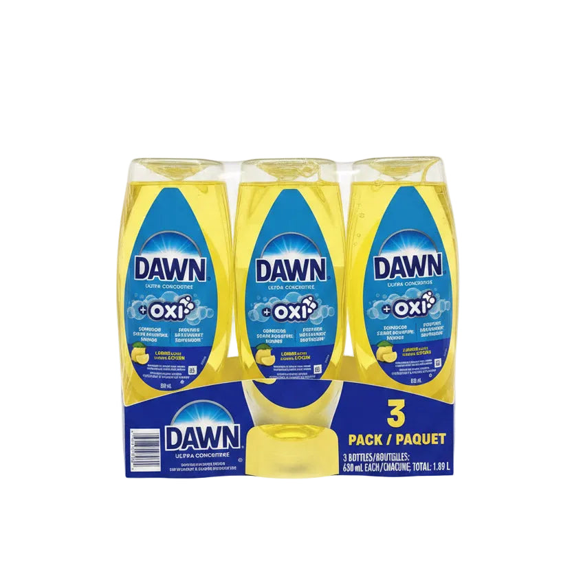 Dawn Ultra + Oxo Ez-Squeeze Lemon Soap - 3 x 630 ML