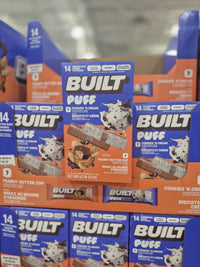 Thumbnail for Puff Cookies N' Cream and P&B Protein Bars - 1 x 560 Grams