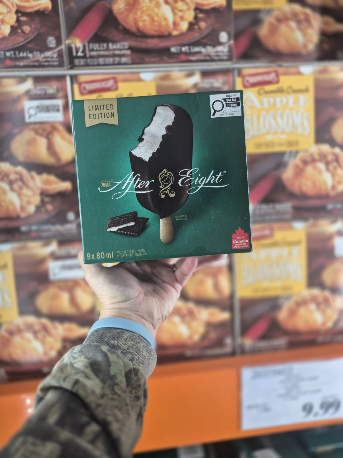 After Eight Ice Cream Bars - 1 x 720 ML