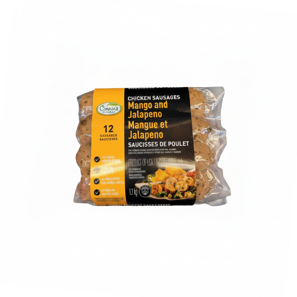 Connie's Kitchen Mango Jalapeno Chicken Sausages