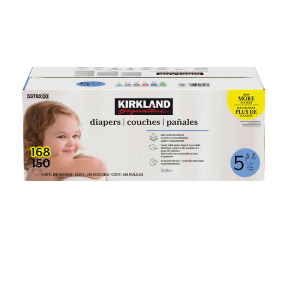 Kirkland Signature Diapers Size 5 - 1 x 4.494 Kilos