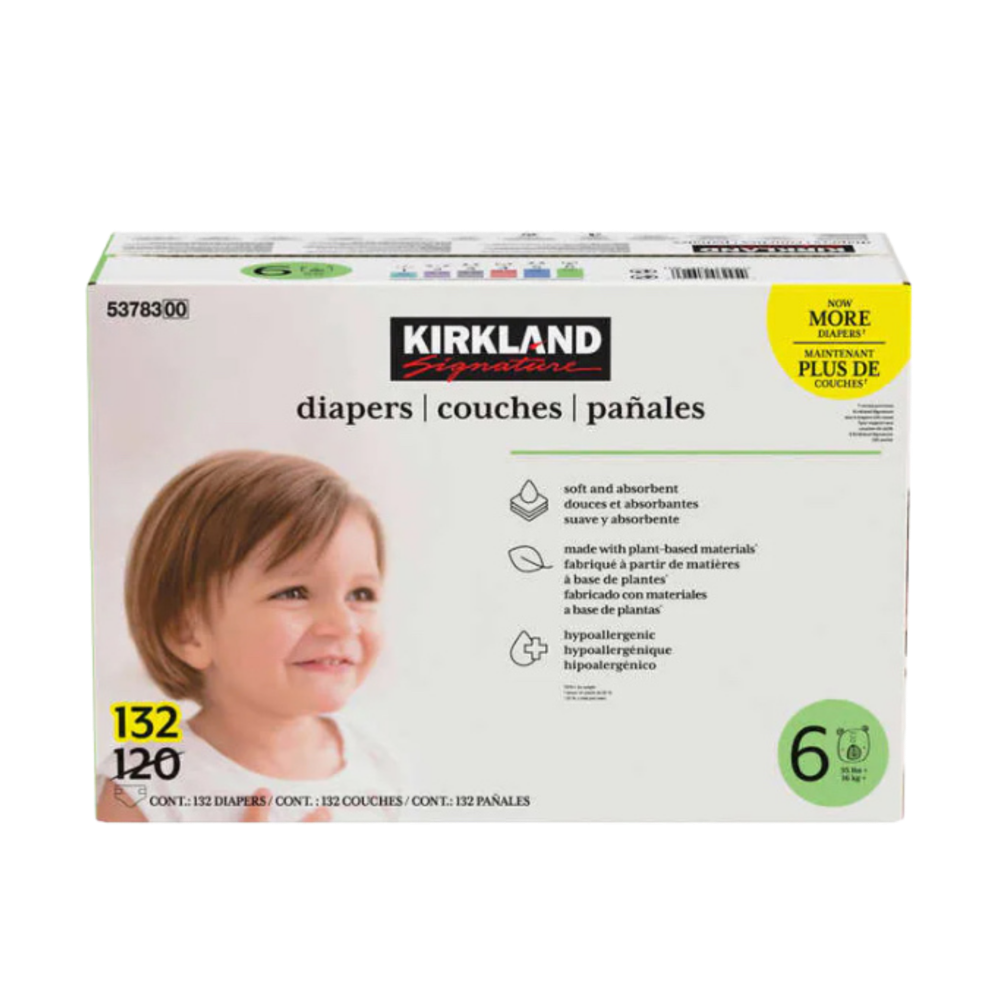 Kirkland Signature Diapers Size 6 - 1 x 4.494 Kilos