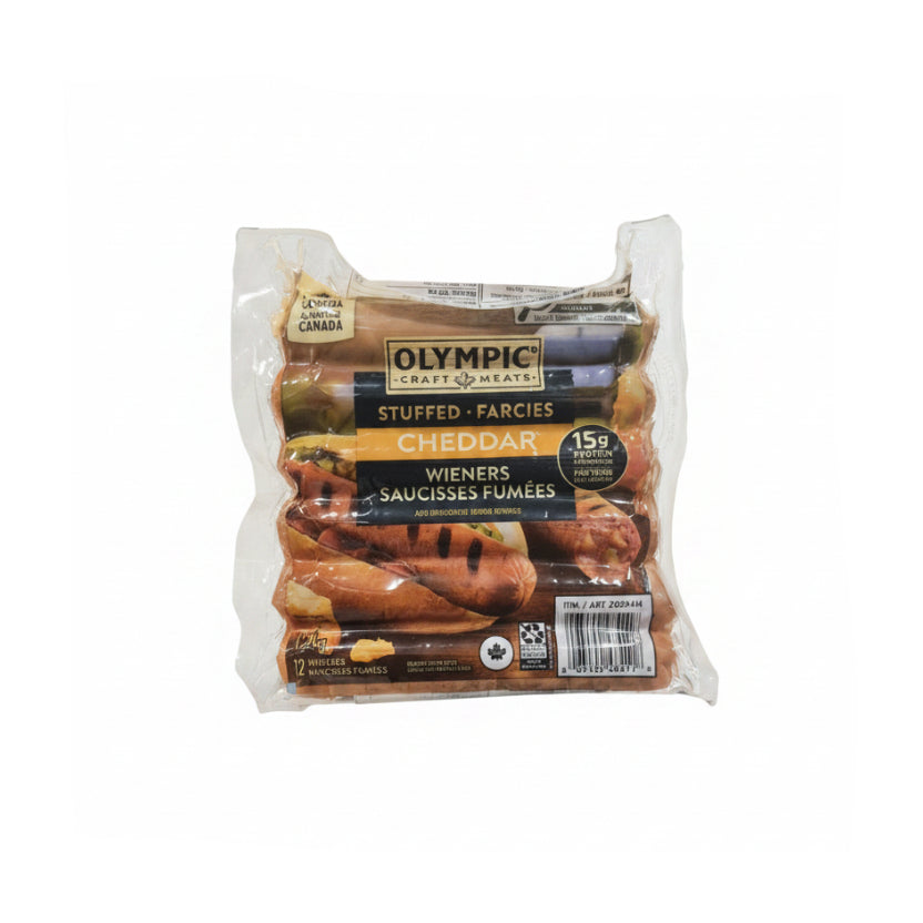 Stuffed Cheddar Wieners - 1 x 1.2 KG