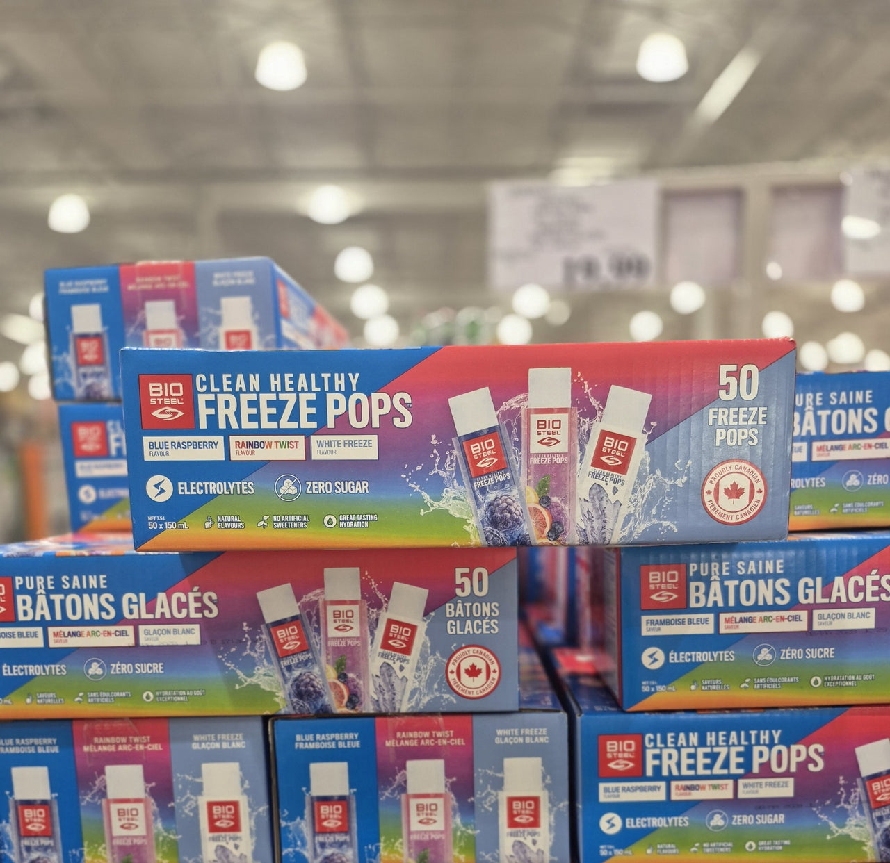 Biosteel Freeze Pops - 50 x 150 ML