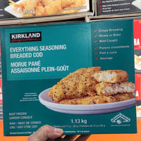 Thumbnail for Image of Kirkland Signature Frozen Everything Breaded Cod - 1 x 1.13 Kilos