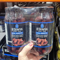 Thumbnail for Image of Elara Kalamata Whole Olives 2-pack - 1 x 2 Kilos