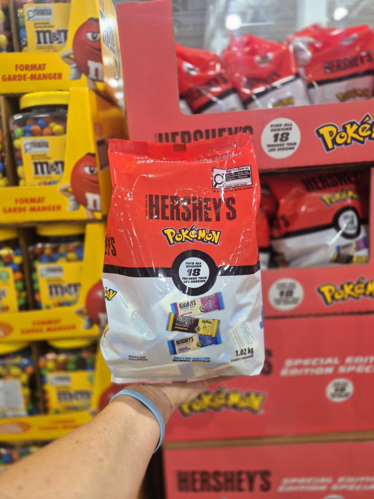 Hershey's Pokemon - 1 x 1.02 KG