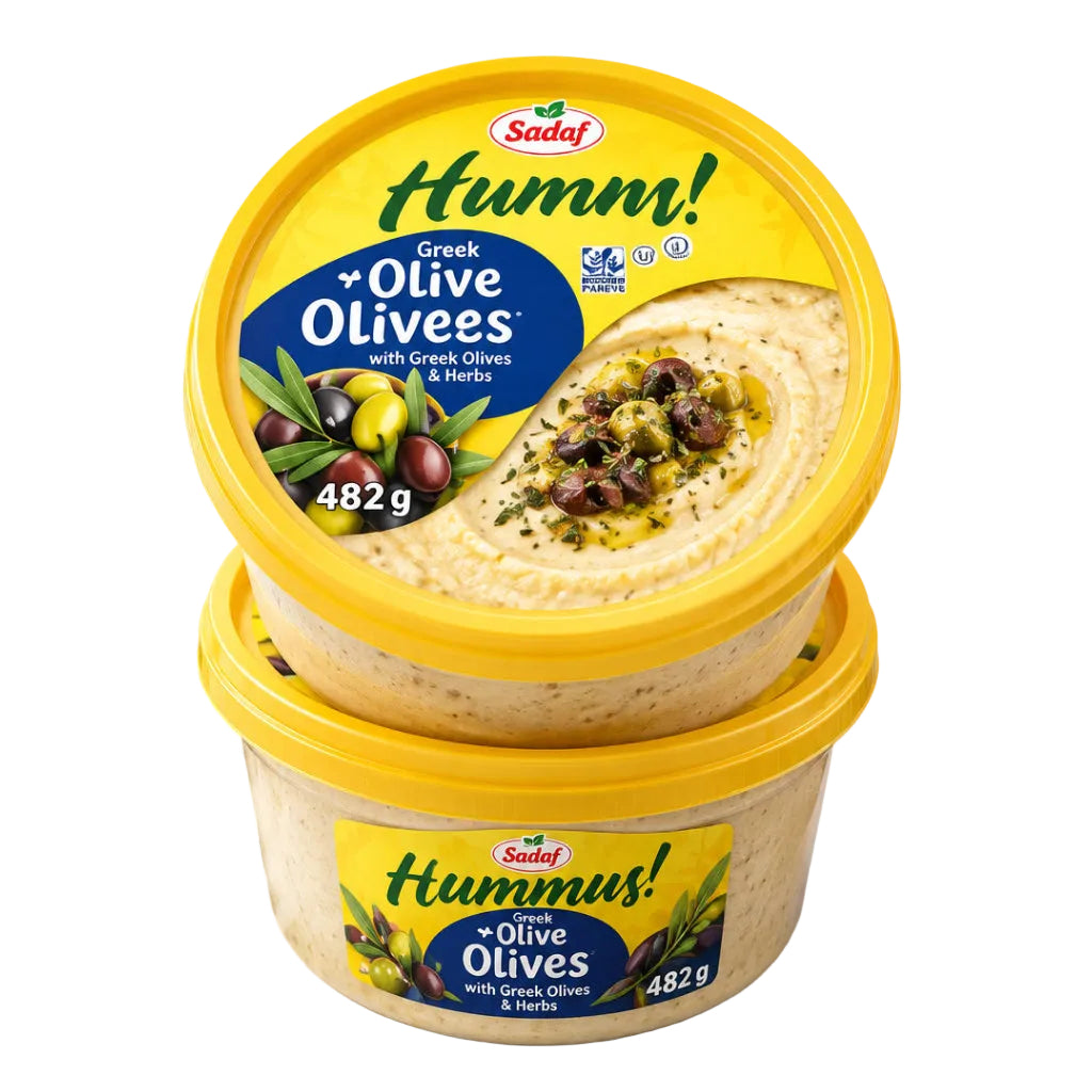 Greek Olive Hummus - 2 x 482 Grams