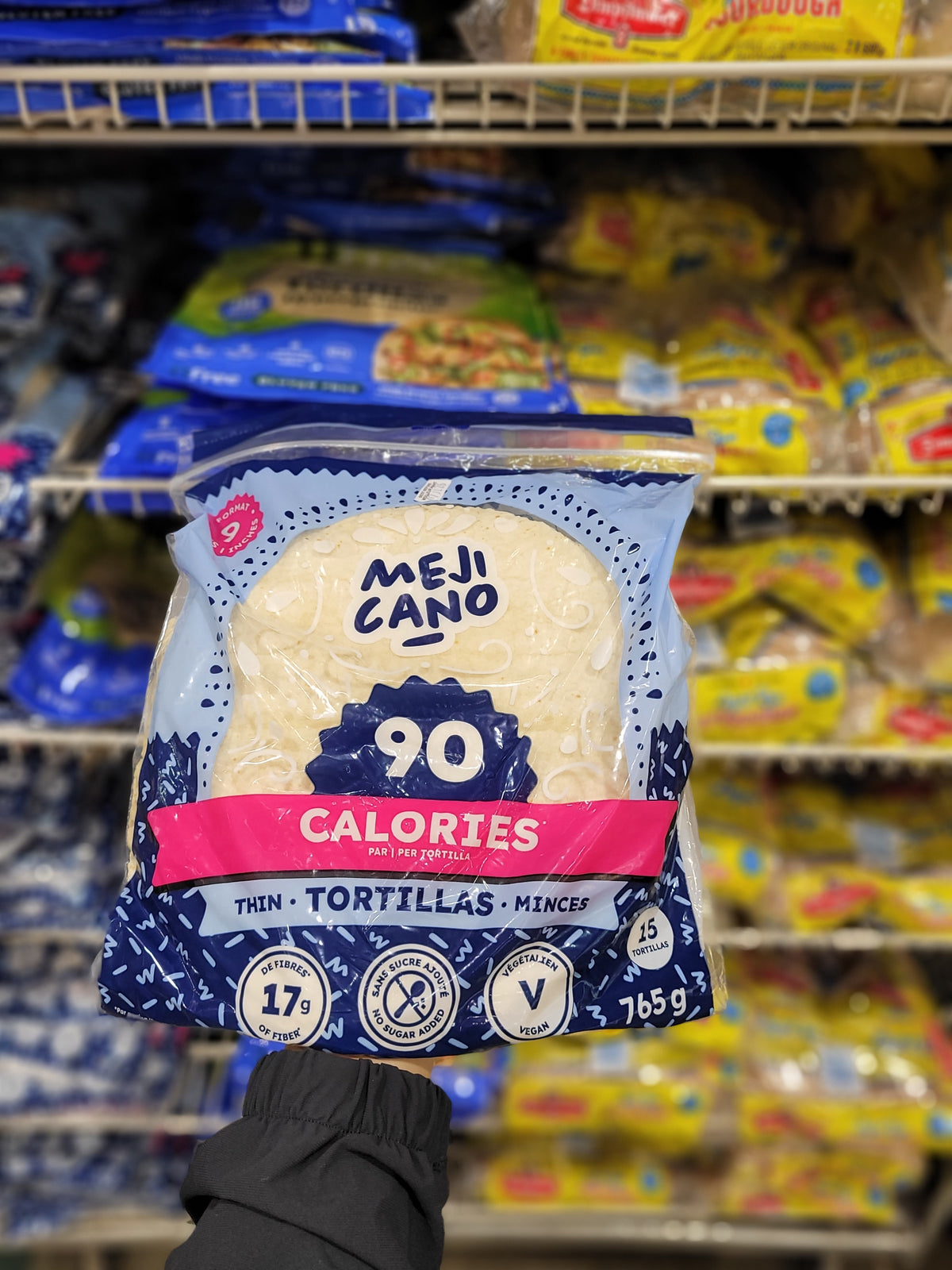 Mejicano Thin 9" Tortillas - 15 x 51 Grams