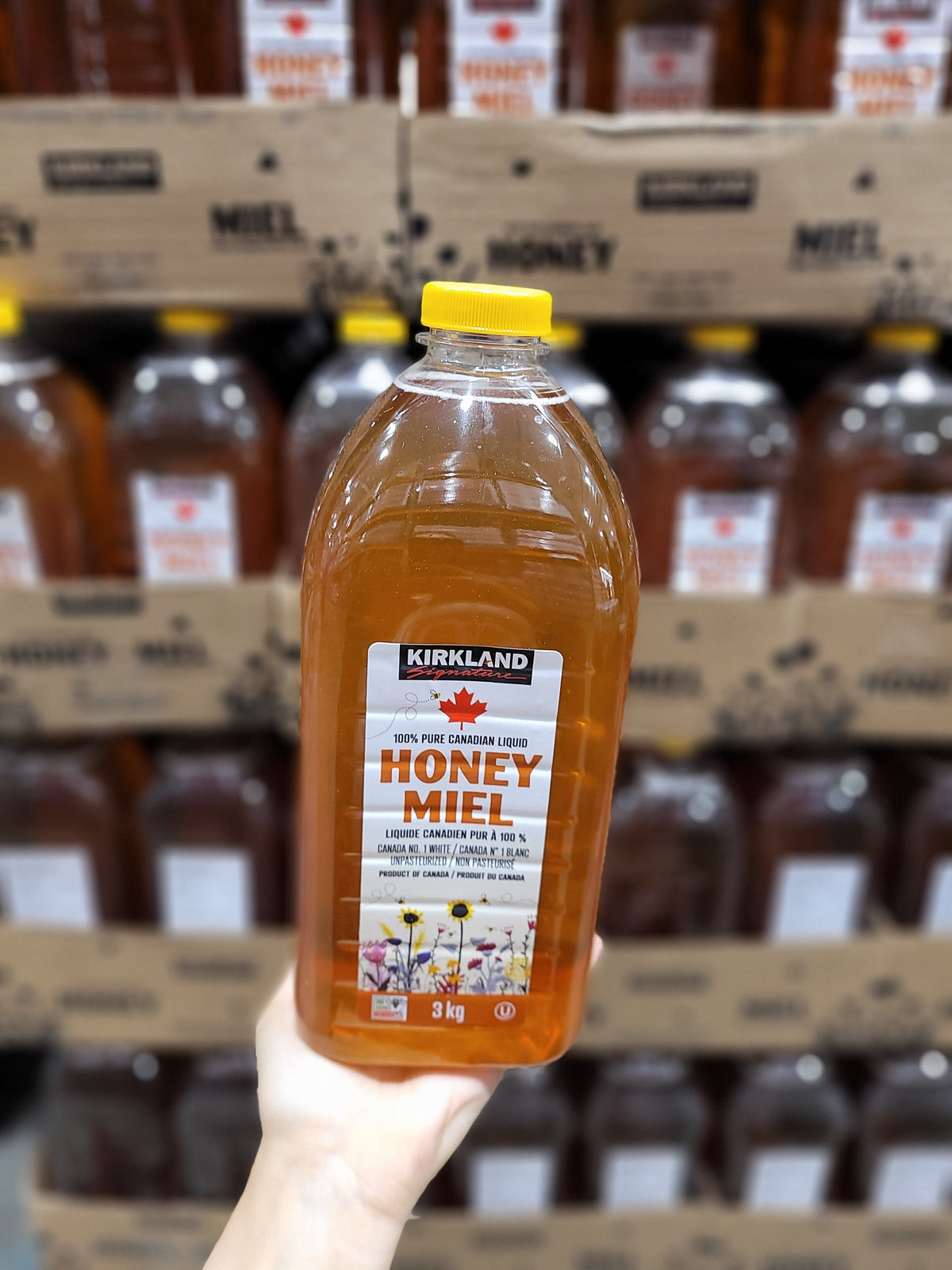 Kirkland Liquid Honey - 1 x 3 Kilos