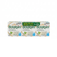 Thumbnail for Boursin Garlic & Fine Herbs Cheese - 3 x 150 Grams