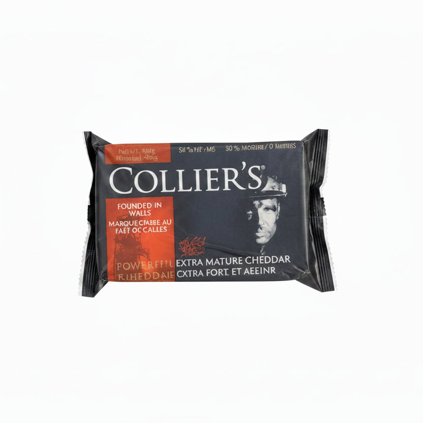 Collier's Powerful Extra Mature Welsh Cheddar - 1 x 400 Grams