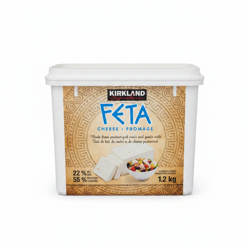 Kirkland Feta Cheese - 1 x 1.2 Kilos