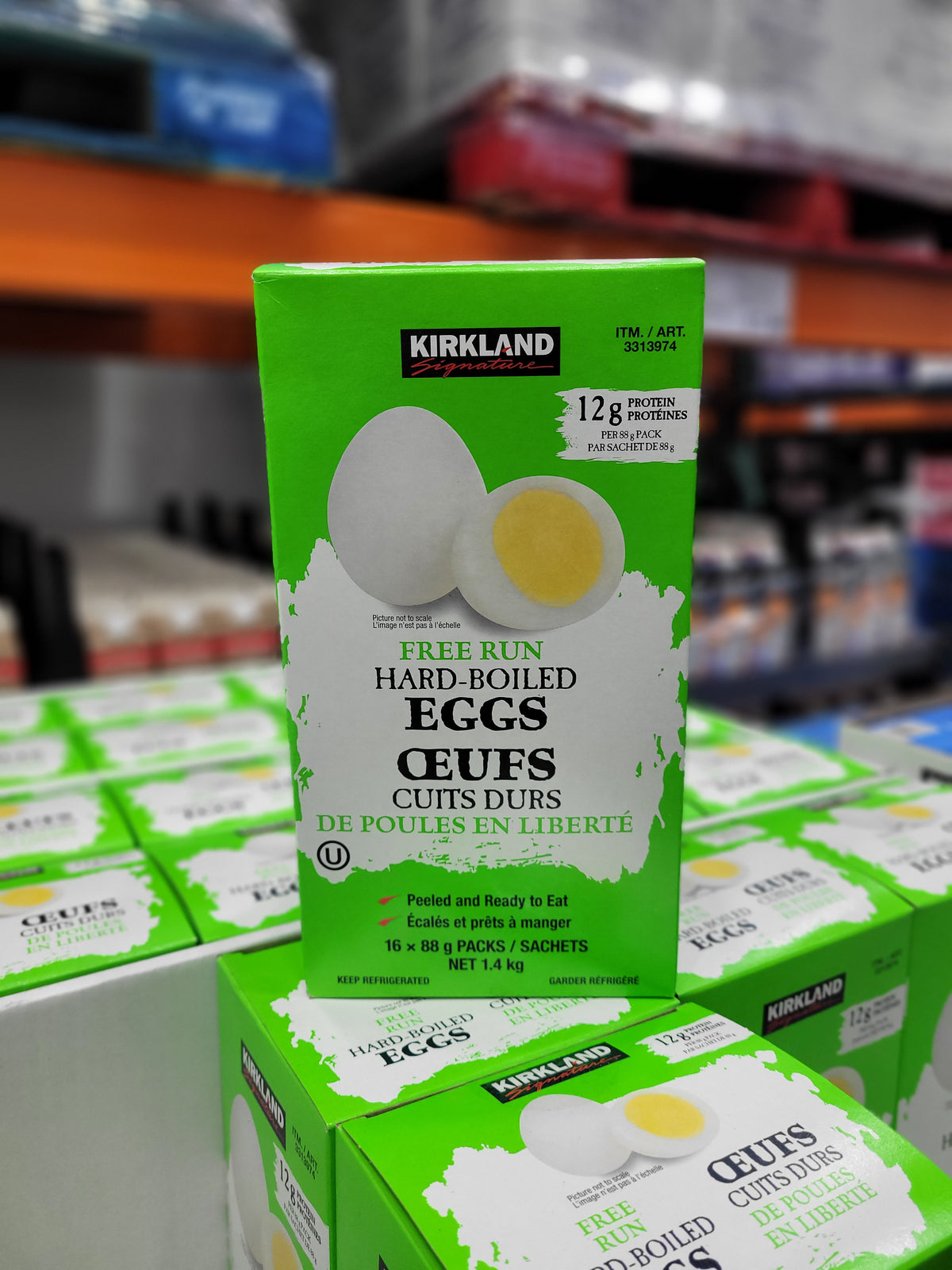 Free Run Hard-Boiled Eggs - 1 x 1.4 Kilos
