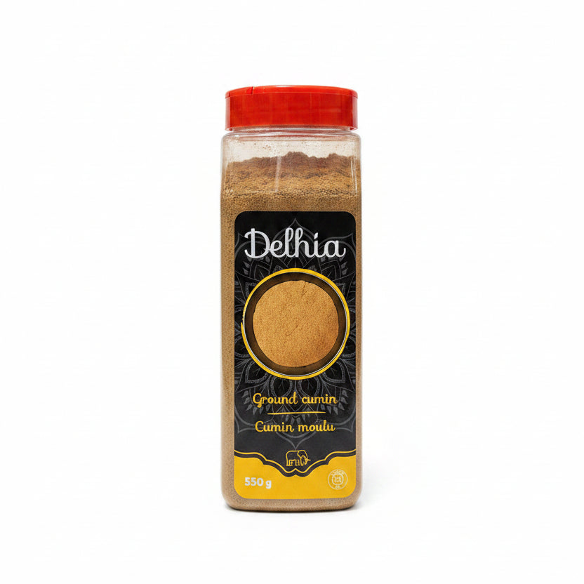 Delhia Ground Cumin - 1 x 550 Grams