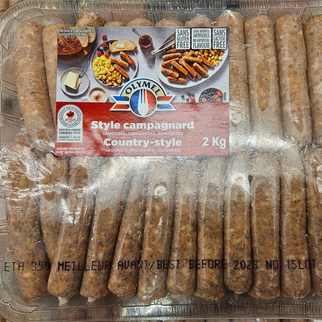 Image of Pork Sausage - 1 x 2 Kilos