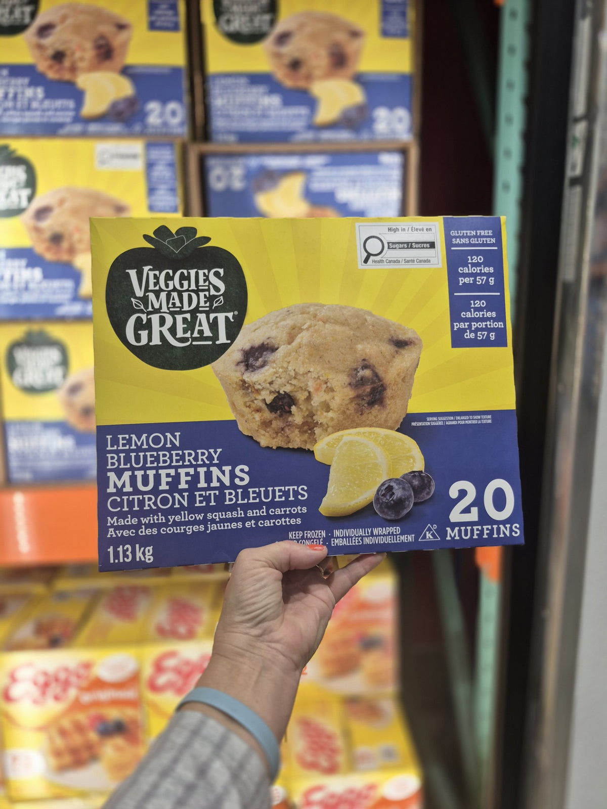 Blueberry Lemon Muffins - 1 x 1.13 KG