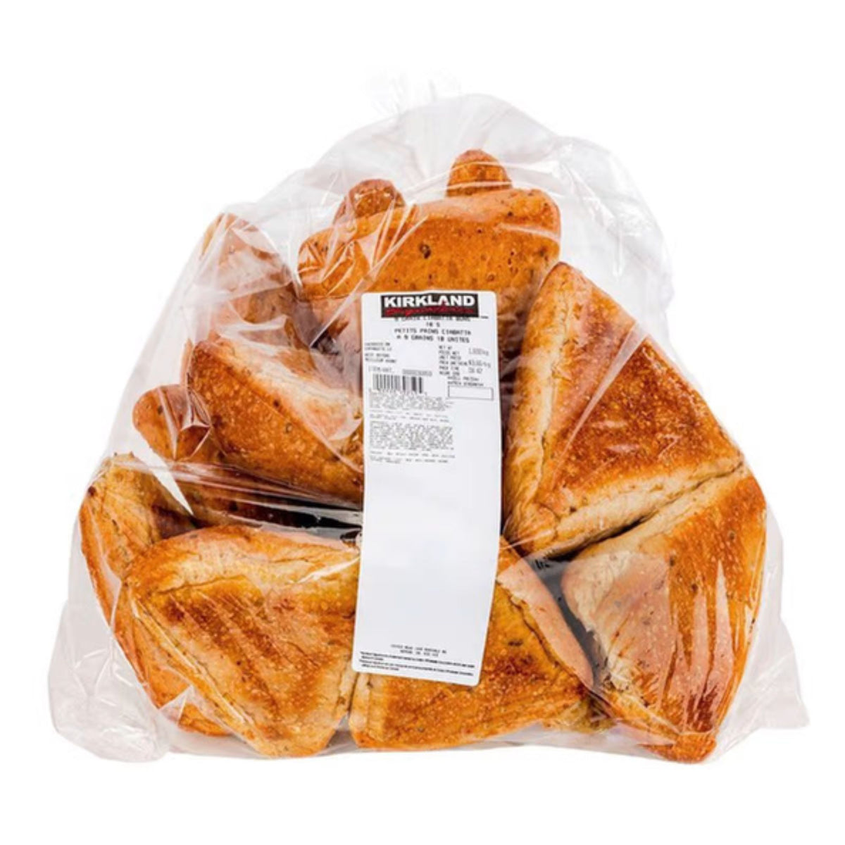Image of 9 Grain Ciabatta Buns - 1 x 1.5 Kilos