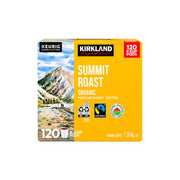 Kirkland Signature Organic Summit Fair Trade K-Cup Pods 120-Pack