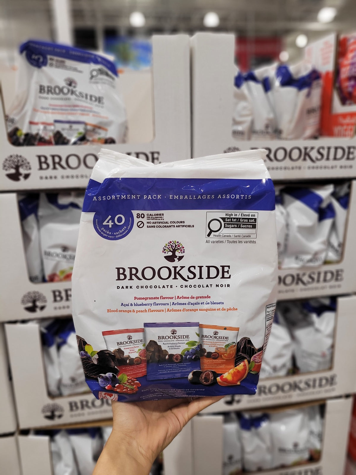 Brookside Dark Chocolate Variety Pack - 1 x 856 Grams