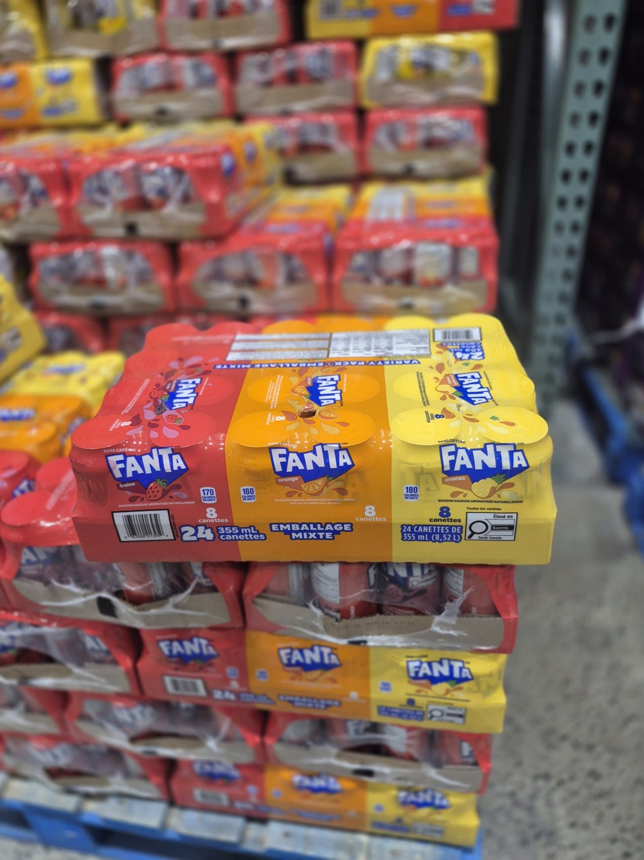 Fanta Variety Pack - 24 x 355 ML