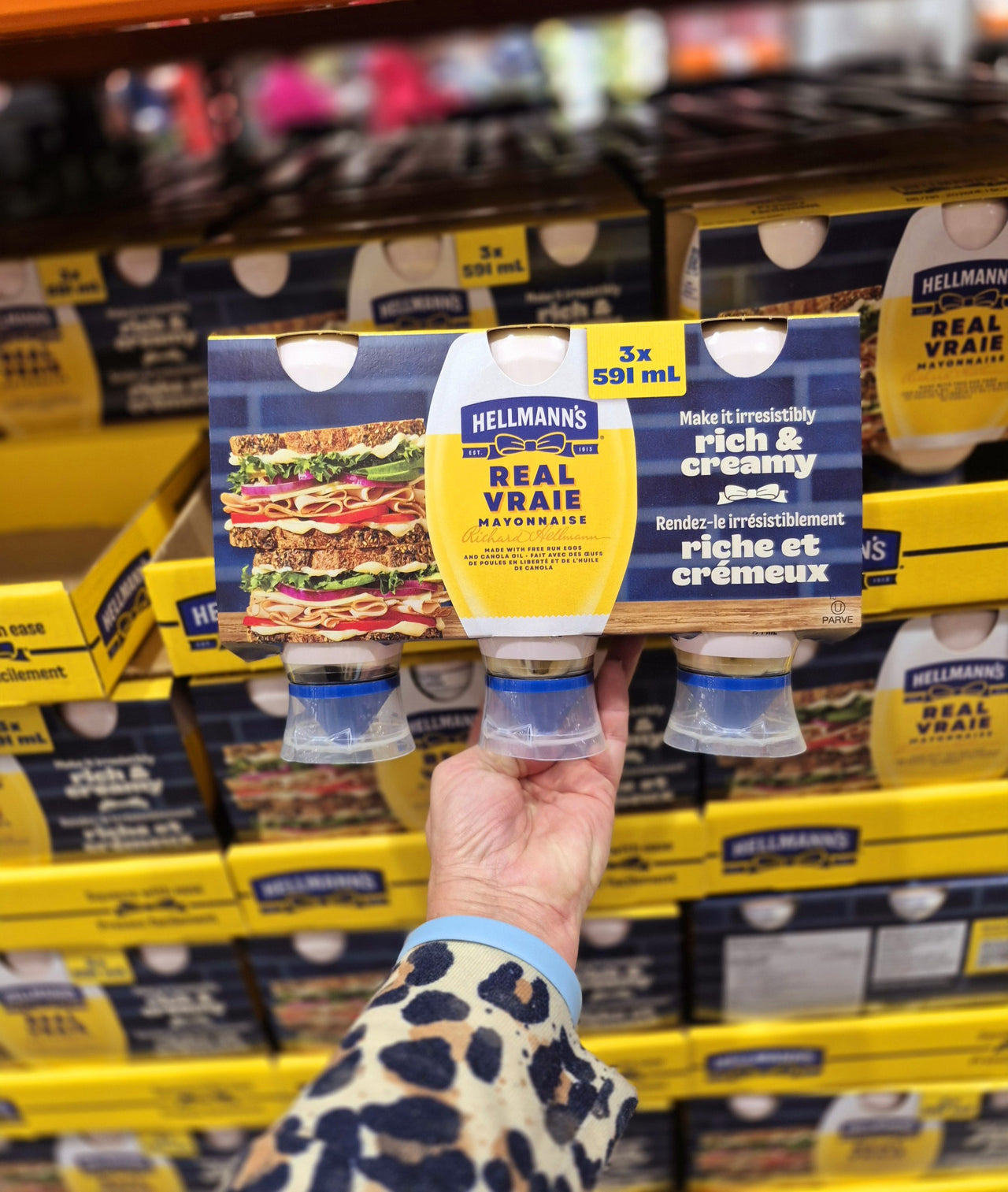 Hellmann's Mayonnaise 3pack - 1 x 1773 ML