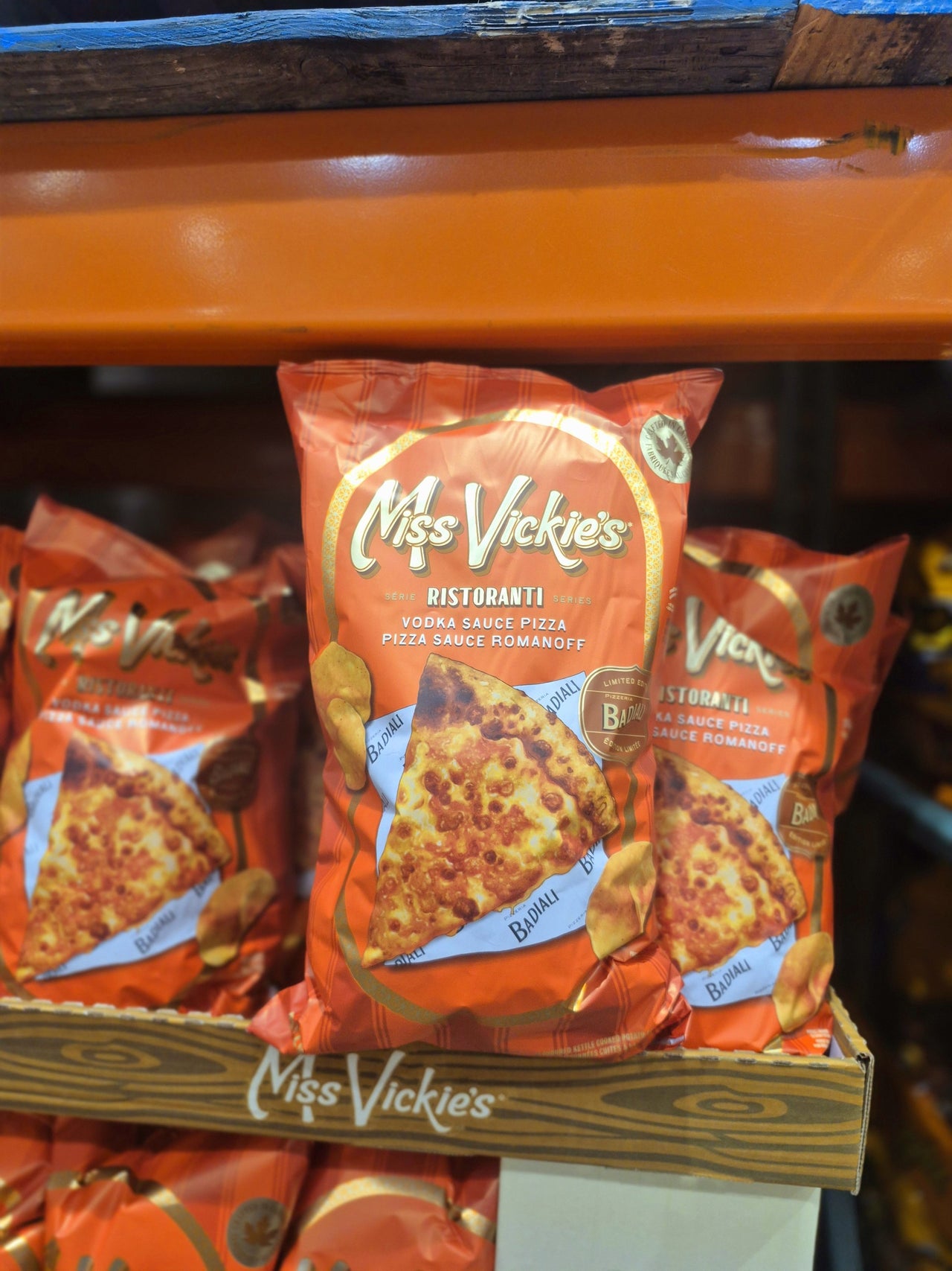 Miss Vickie's Vodka Sauce Pizza Chips - 1 x 572 Grams
