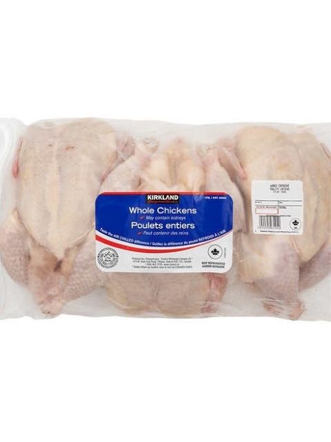 Image of Whole Fryer Chicken 3-Pack - 1 x 4.9 Kilos