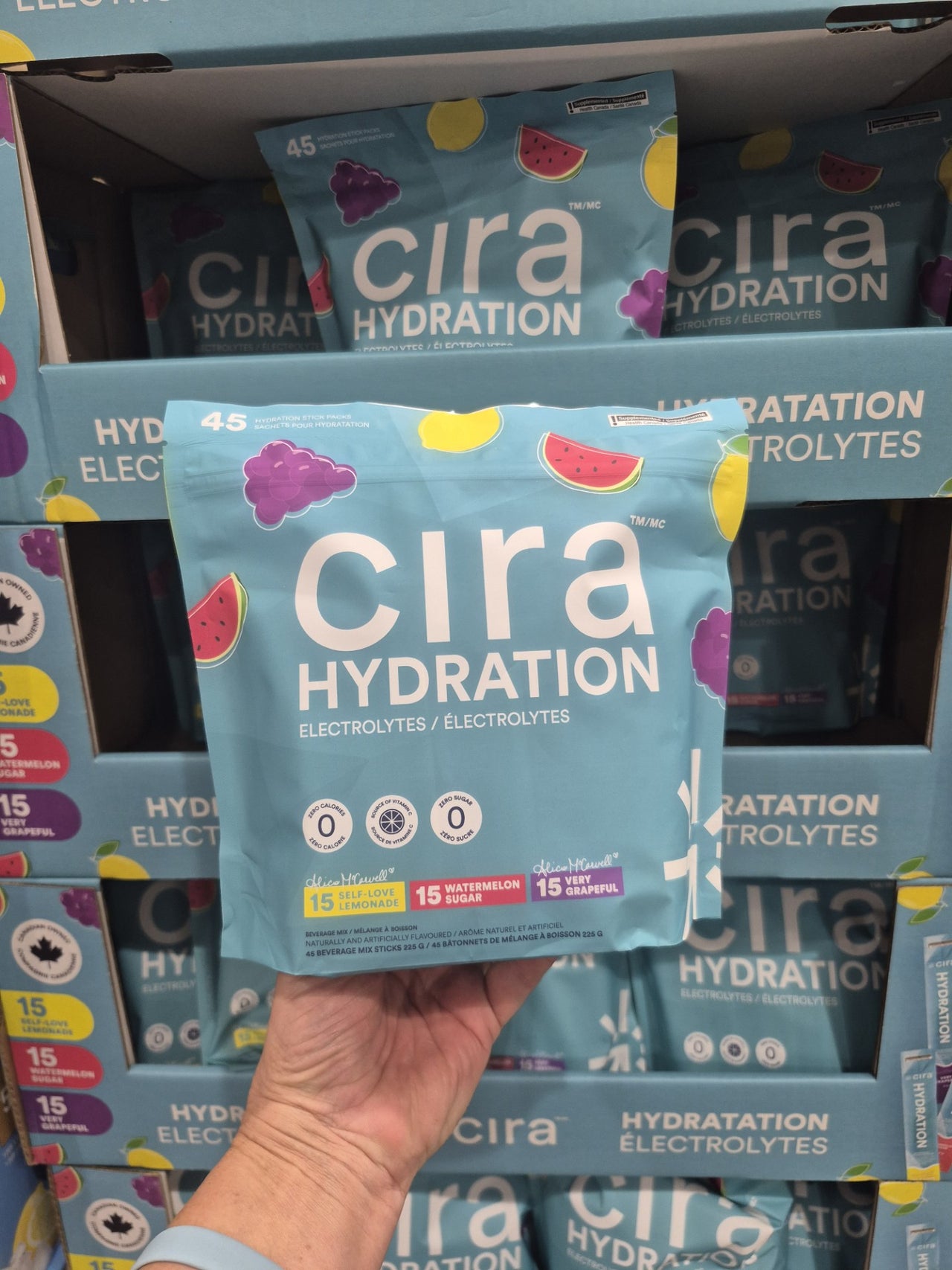 Cira Hydration Electrolyte Mix Pack - 1 x 225 Grams