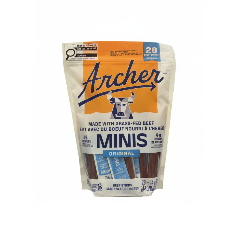Grass-Fed Mini Beef Sticks - 1 x 392 Grams