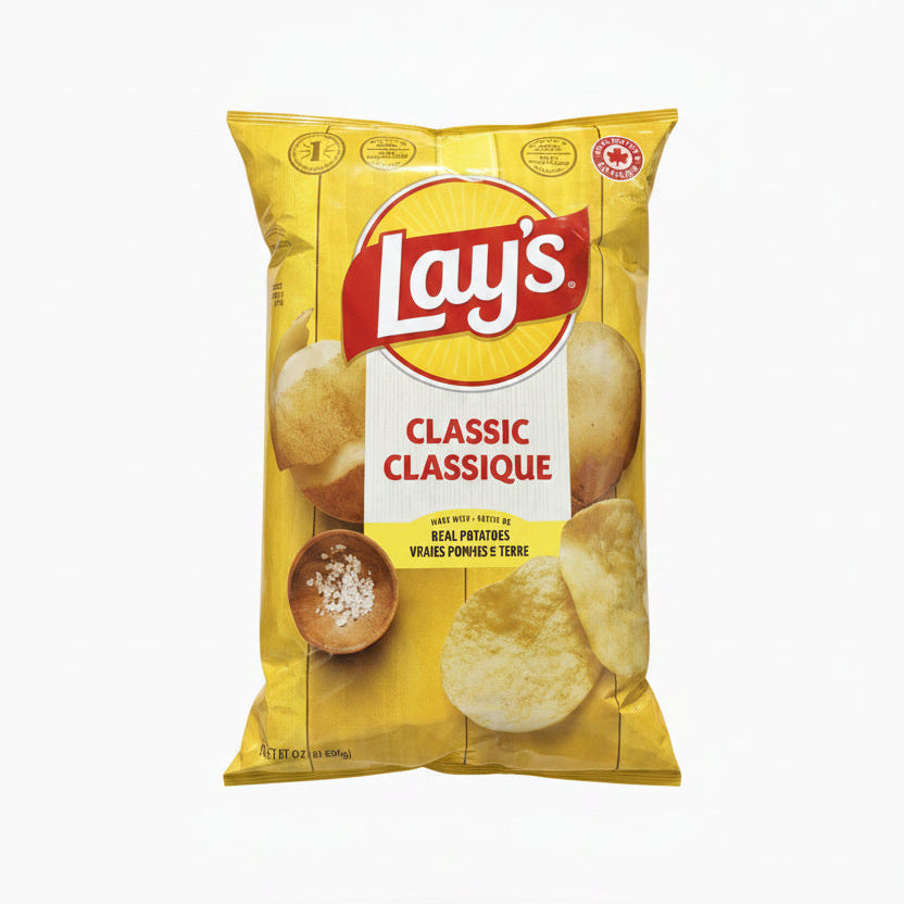 Frito Lay Classic Chips - 1 x 620 Grams