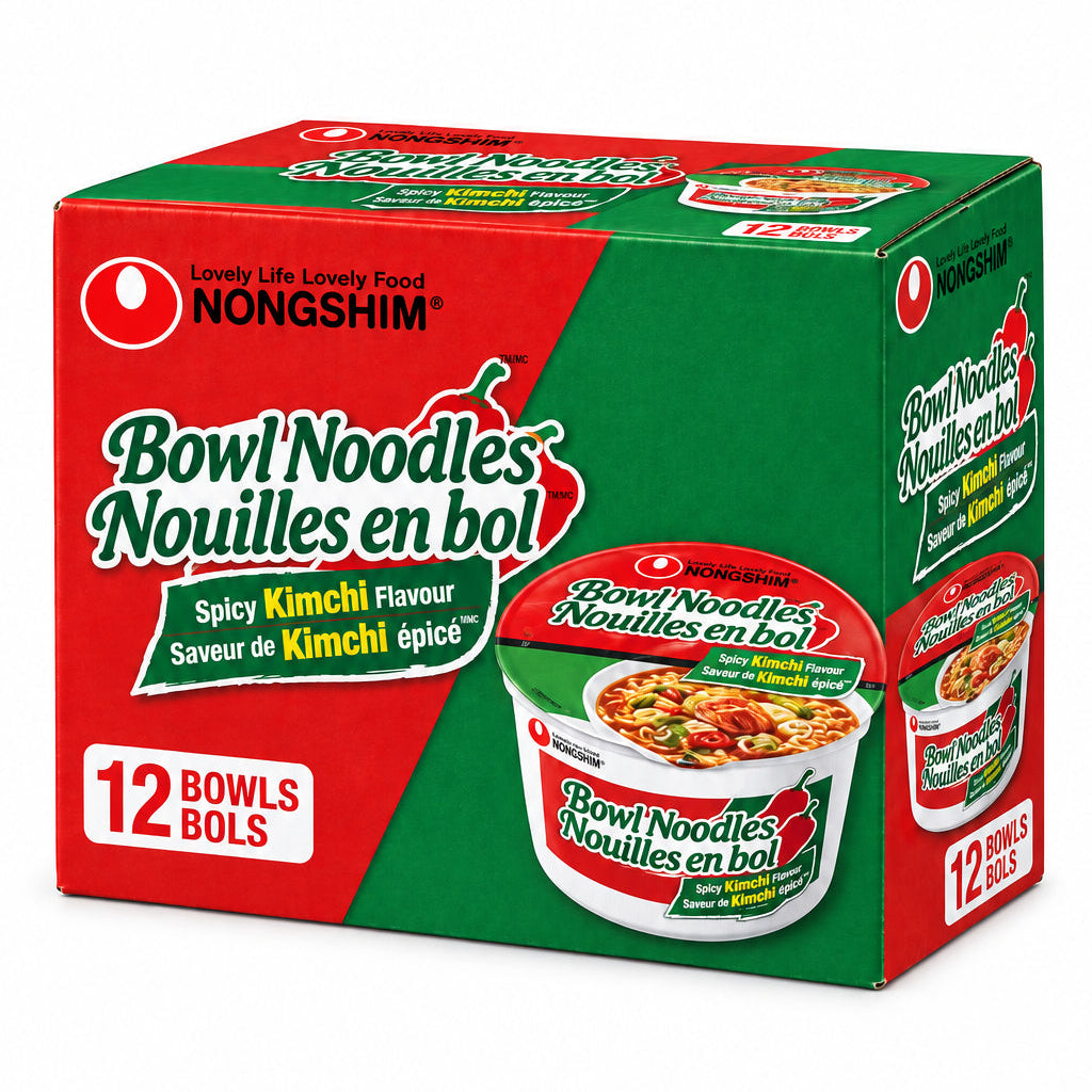 Nongshim Spicy Kimchi Bowl - 1 x 1 KG