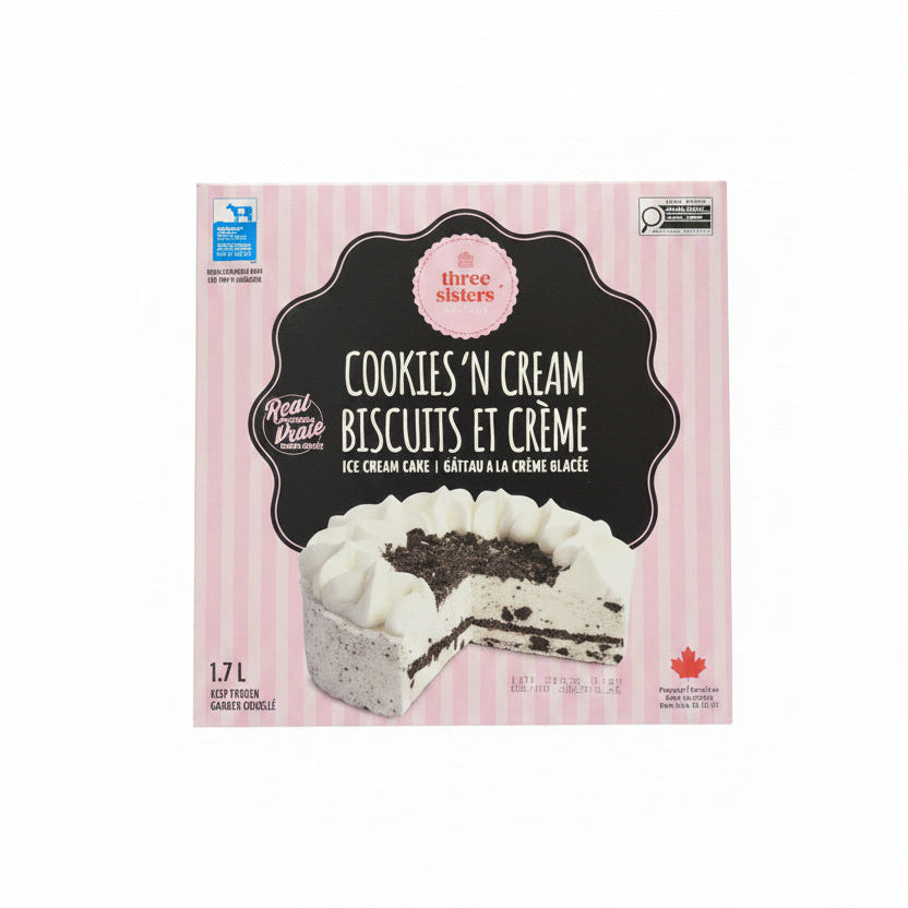 Cookies'N Cream Ice Cream Cake - 1 x 1.7 L
