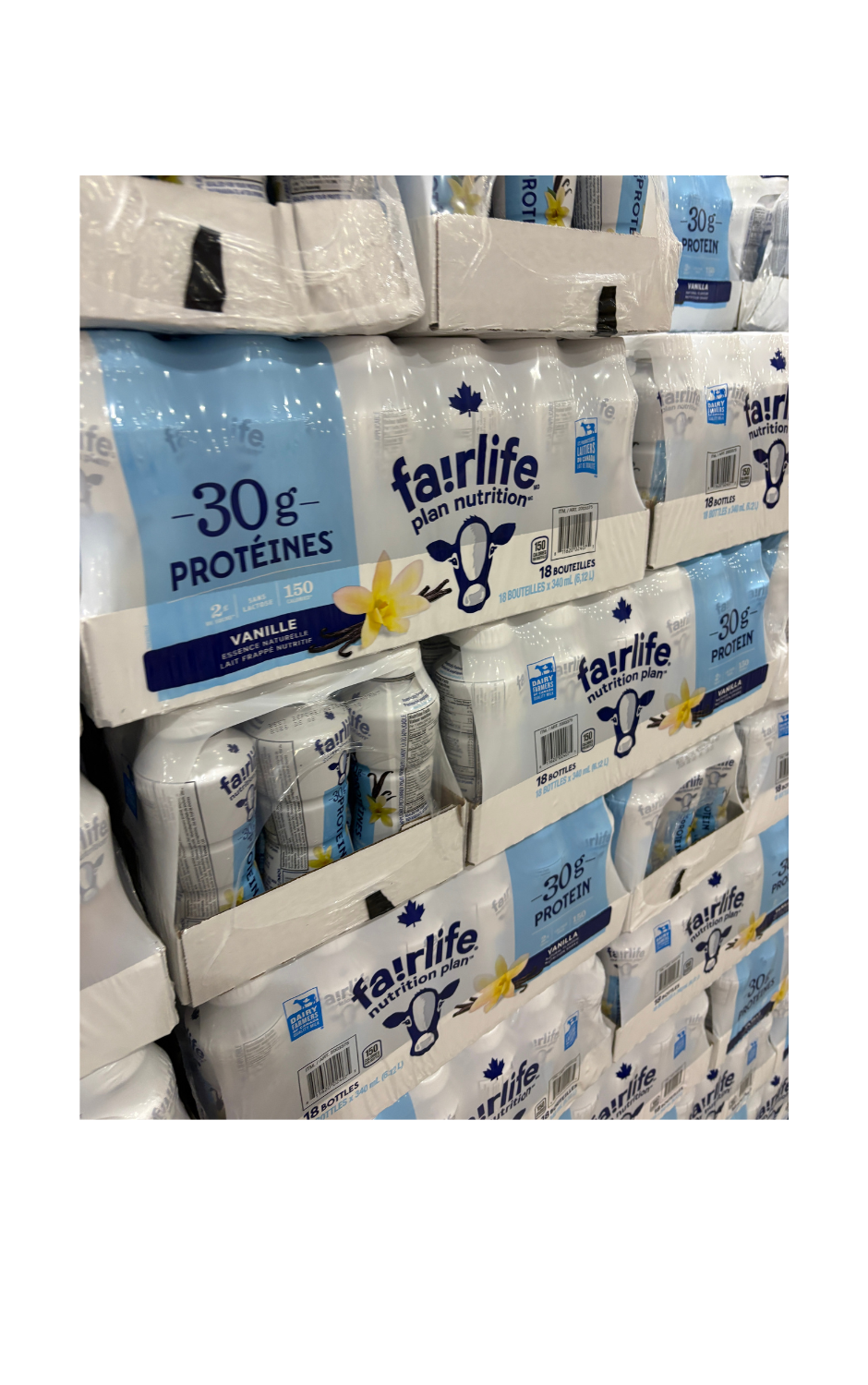 Fairlife Protein Vanilla Shake - 18 x 340 Grams