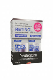 Image of Neutrogena Rapid Wrinkle Repair Cream - 2 x 48 ML