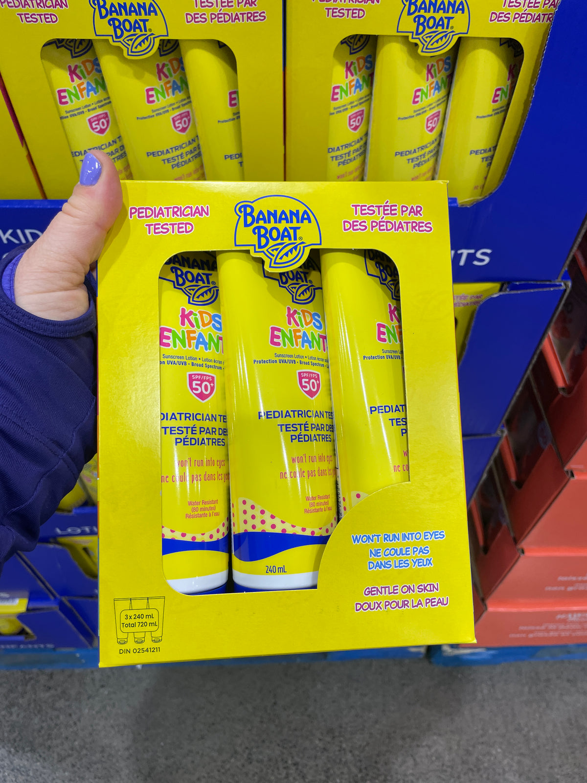 Image of Banana Boat Kids Lotion SPF 50 3-Pack - 3 x 240 ML