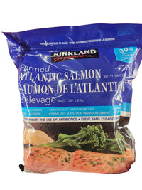 Thumbnail for Image of Kirkland Signature Frozen Farmed Atlantic Salmon - 1 x 1.36 Kilos