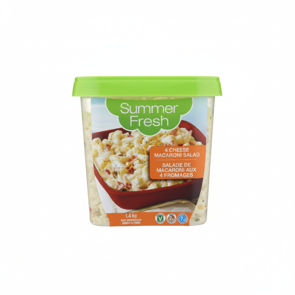 Image of Summer Fresh 4 Cheese Macaroni Salad - 1 x 1.4 Kilos