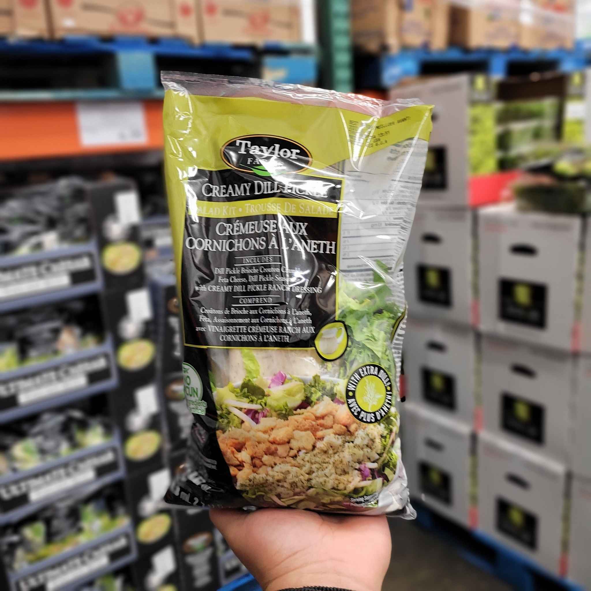 Image of Creamy Dill Pickle Salad Kit 2-Pack - 2 x 352 Grams