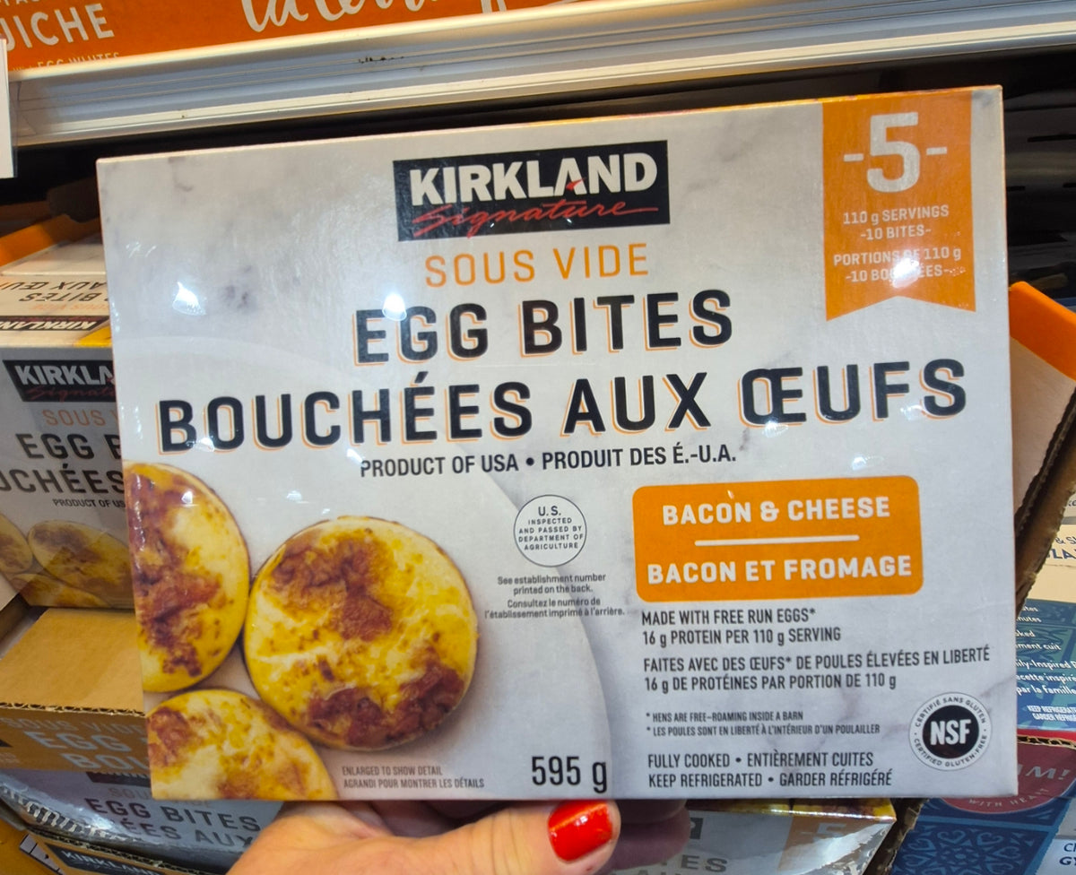 Image of Kirkland Signature Gouda Bacon Egg Bites - 1 x 595 Grams