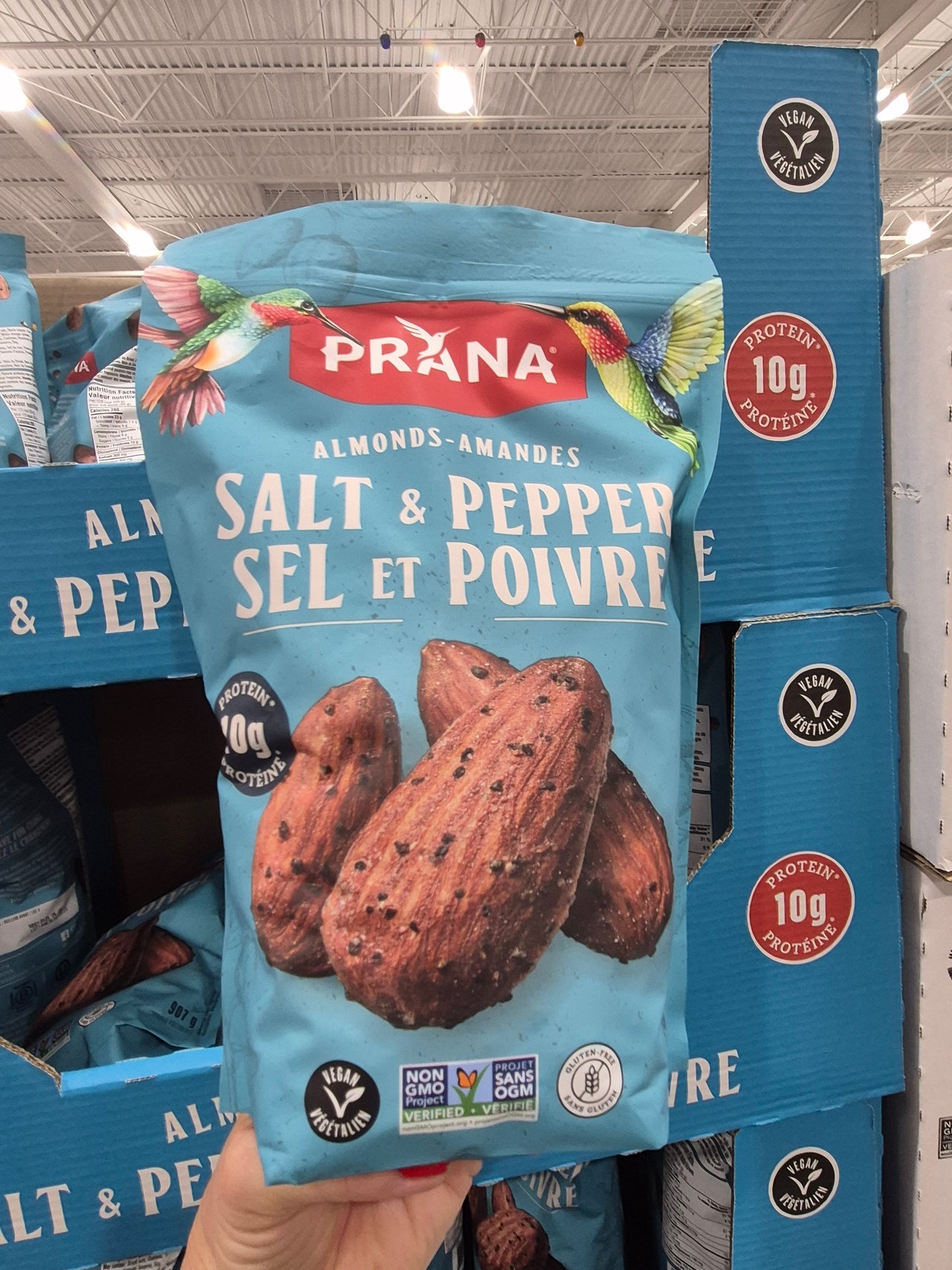 Image of Prana Almonds Salt & Pepper - 1 x 907 Grams 