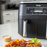 Thumbnail for Image of Ninja Foodi 4-in-1 8-qt. 2-basket Air Fryer with DualZone Technology - 1 x 8.667 Kilos