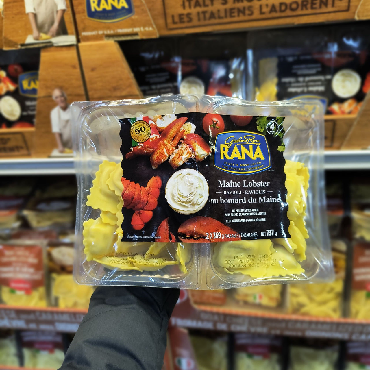 Image of Rana Lobster Ravioli - 2 x 369 Grams