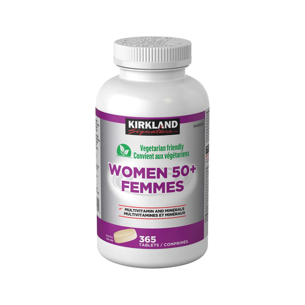 Image of Kirkland Signature Women 50+ Multivitamin Tablets 365-Pack - 1 x 860 Grams