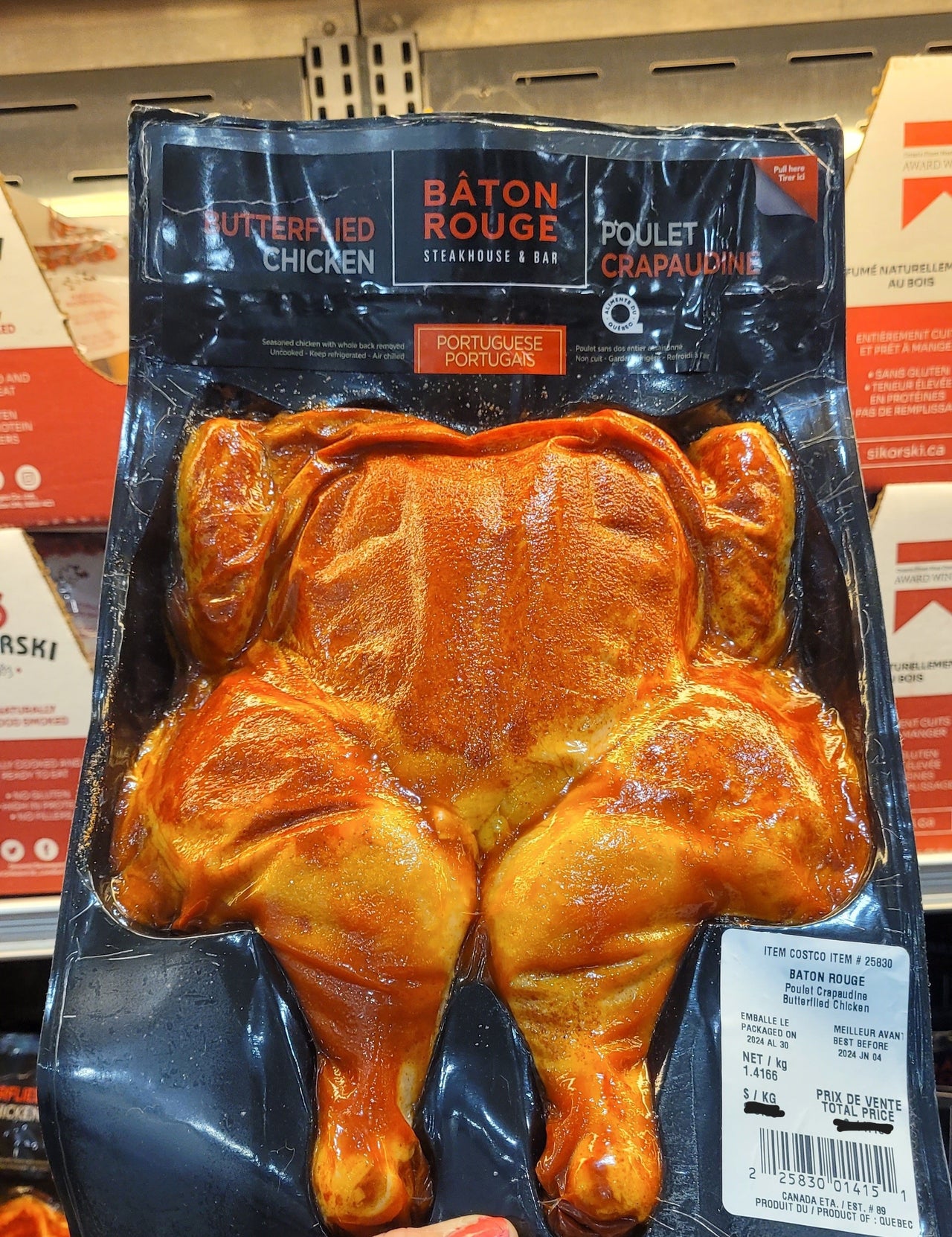 Image of Baton Rouge Portuguese Butterflied Chicken - 1 x 1.4 Kilos