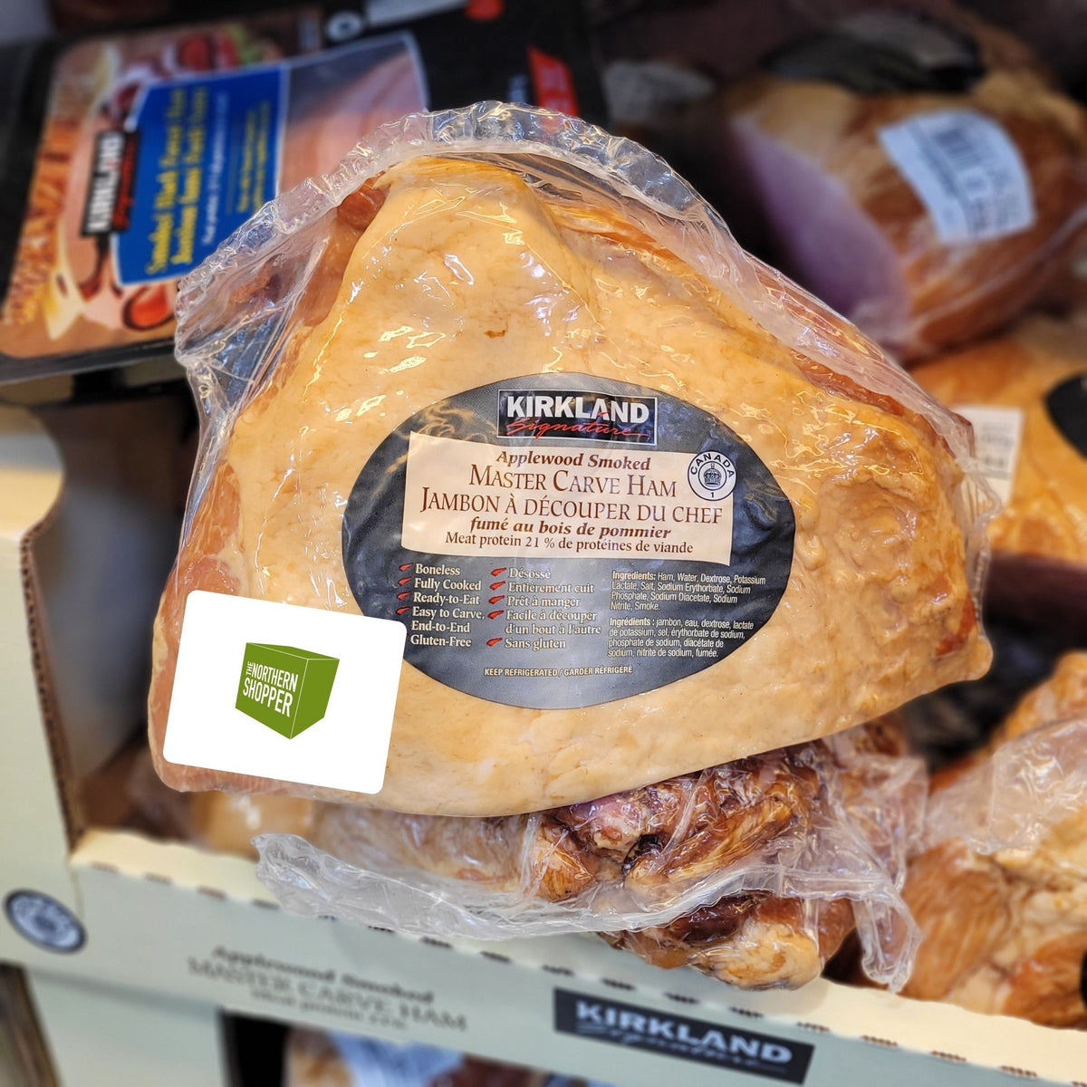 Image of Kirkland Signature Master Carve Half Ham - 1 x 1.5 Kilos