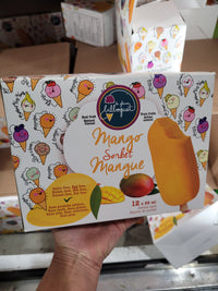 Thumbnail for Image of Bilboquet Mango Sorbet Bars (ship at your own risk) - 12 x 88 ML