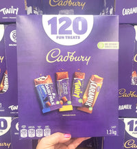 Thumbnail for Image of Cadbury 120 Fun Chocolate Treats - 1 x 1.3 Kilos