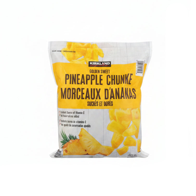 Image of Kirkland Signature Pineapple Chunks - 1 x 2 Kilos