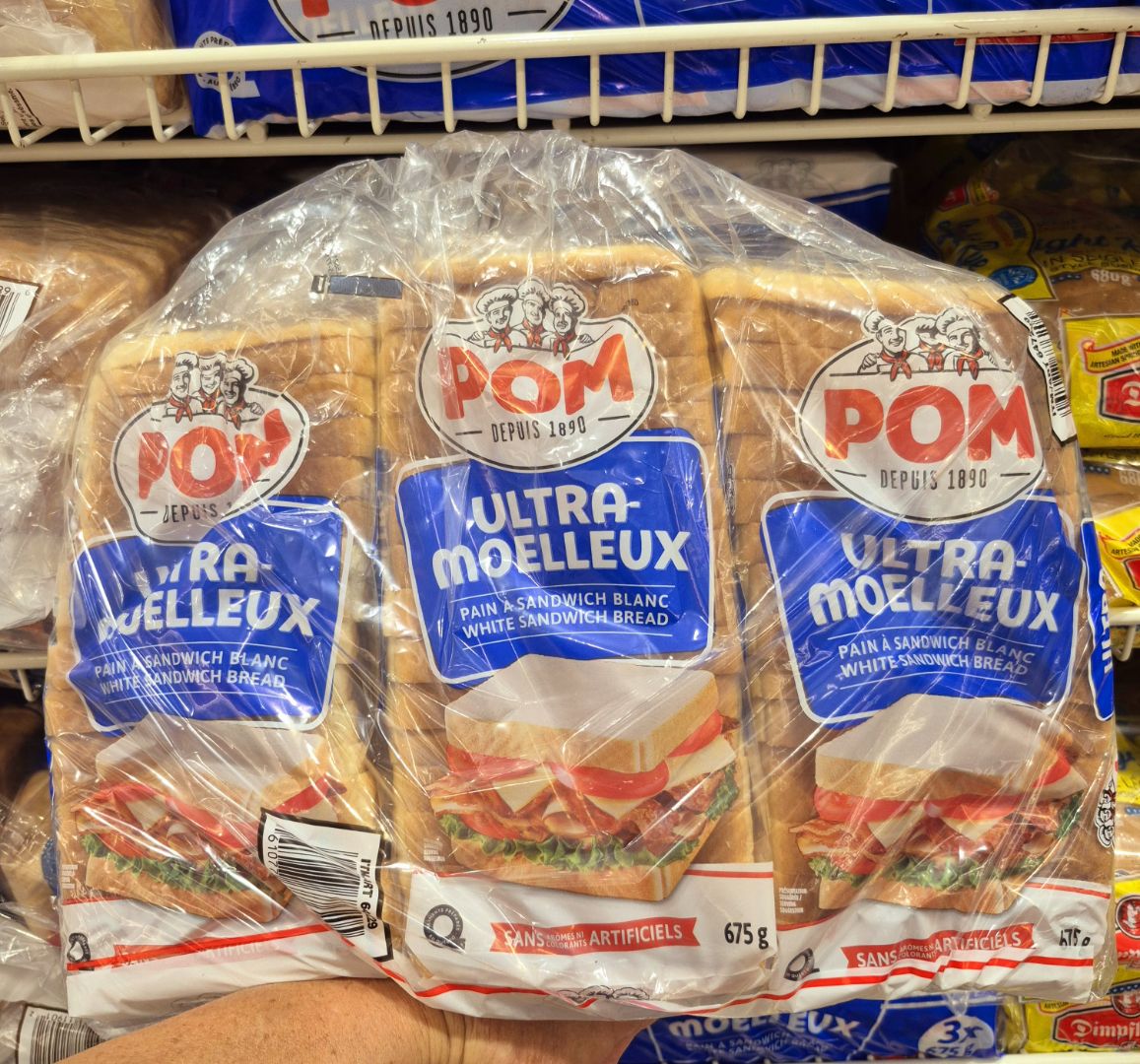 Image of Pom Ultra Moist Enriched White Bread - 3 x 675 Grams